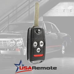 USARemote flip key back label with model details and quick identification benefit