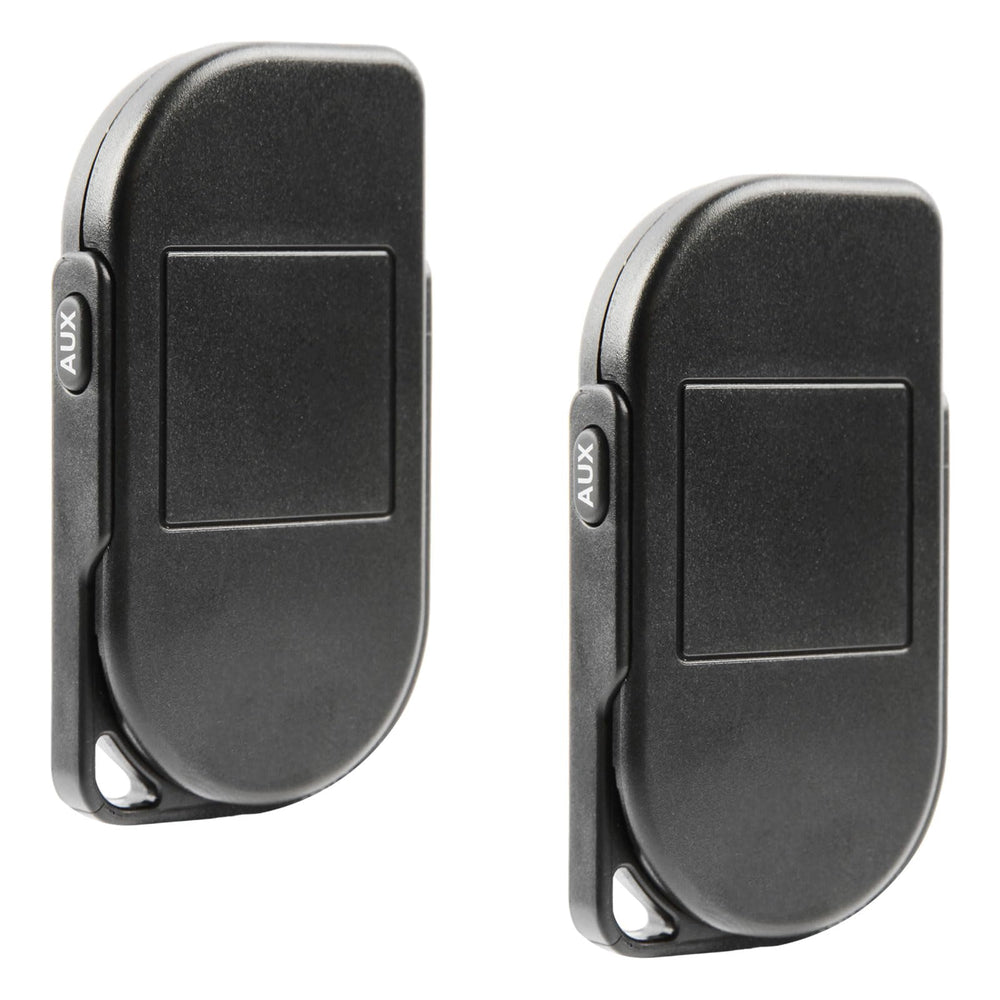 USARemote rear shell open showing battery slot and secure electronics fit benefit