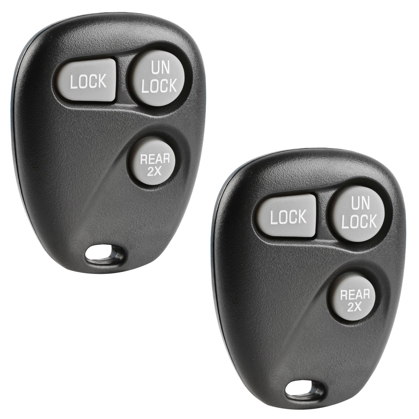 USARemote front view 3-button fob showing buttons and OEM-like layout for easy use