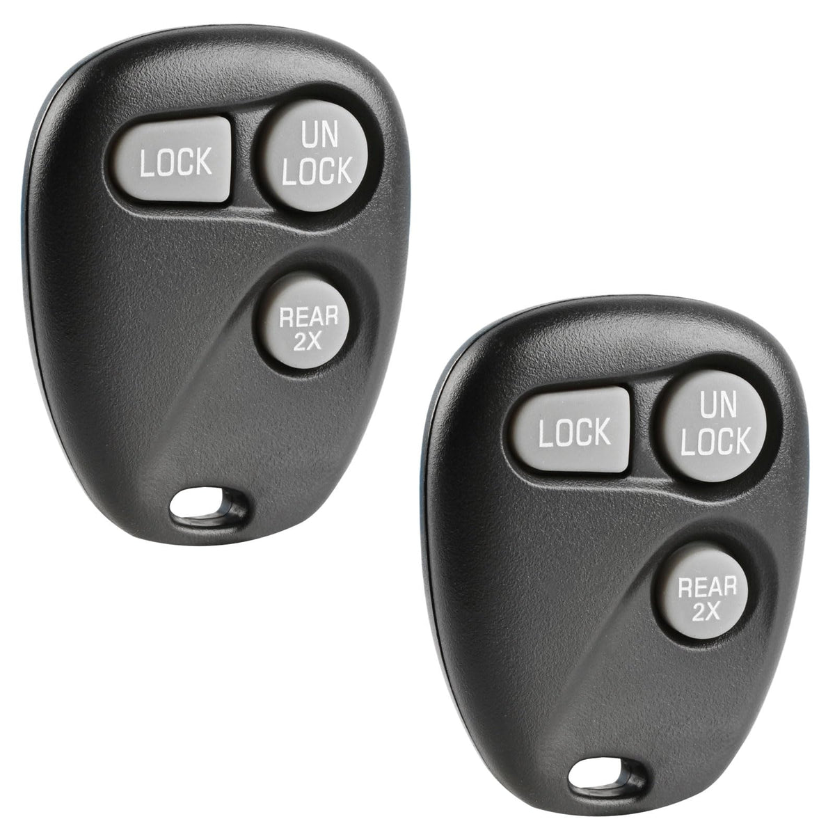 USARemote front view 3-button fob showing buttons and OEM-like layout for easy use