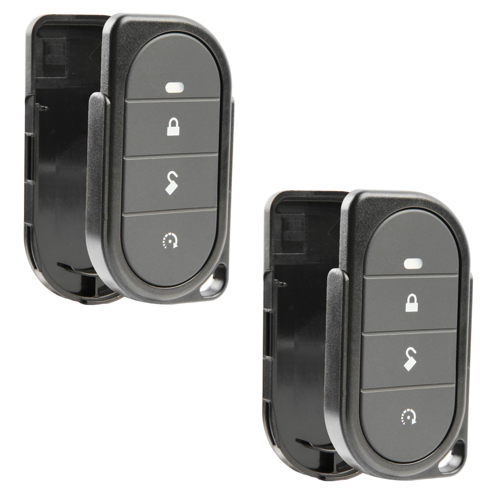 USARemote front view of replacement shell showing button layout and improved durability