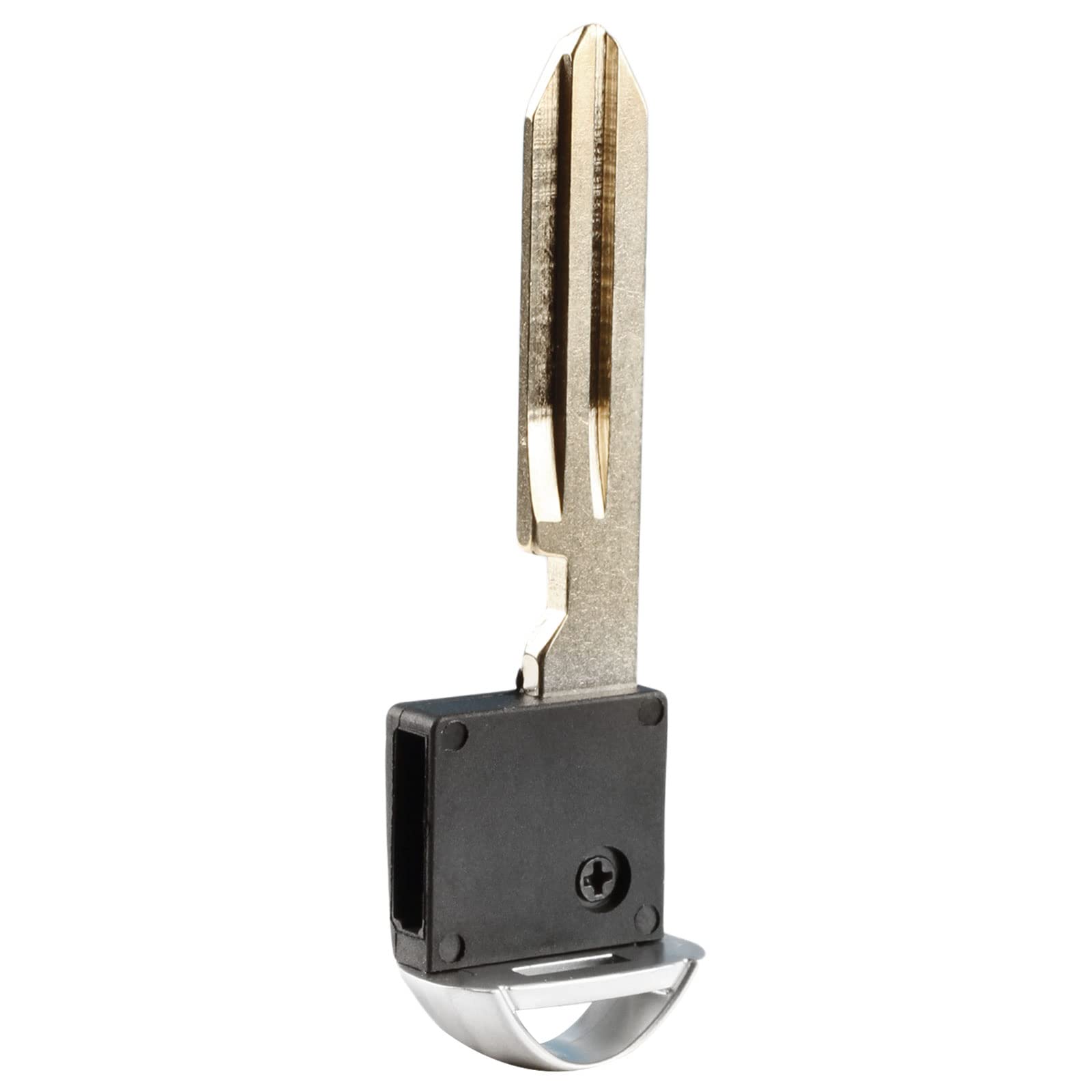 USARemote in-hand with Infiniti Q50 key slot illustrating easy swap benefit