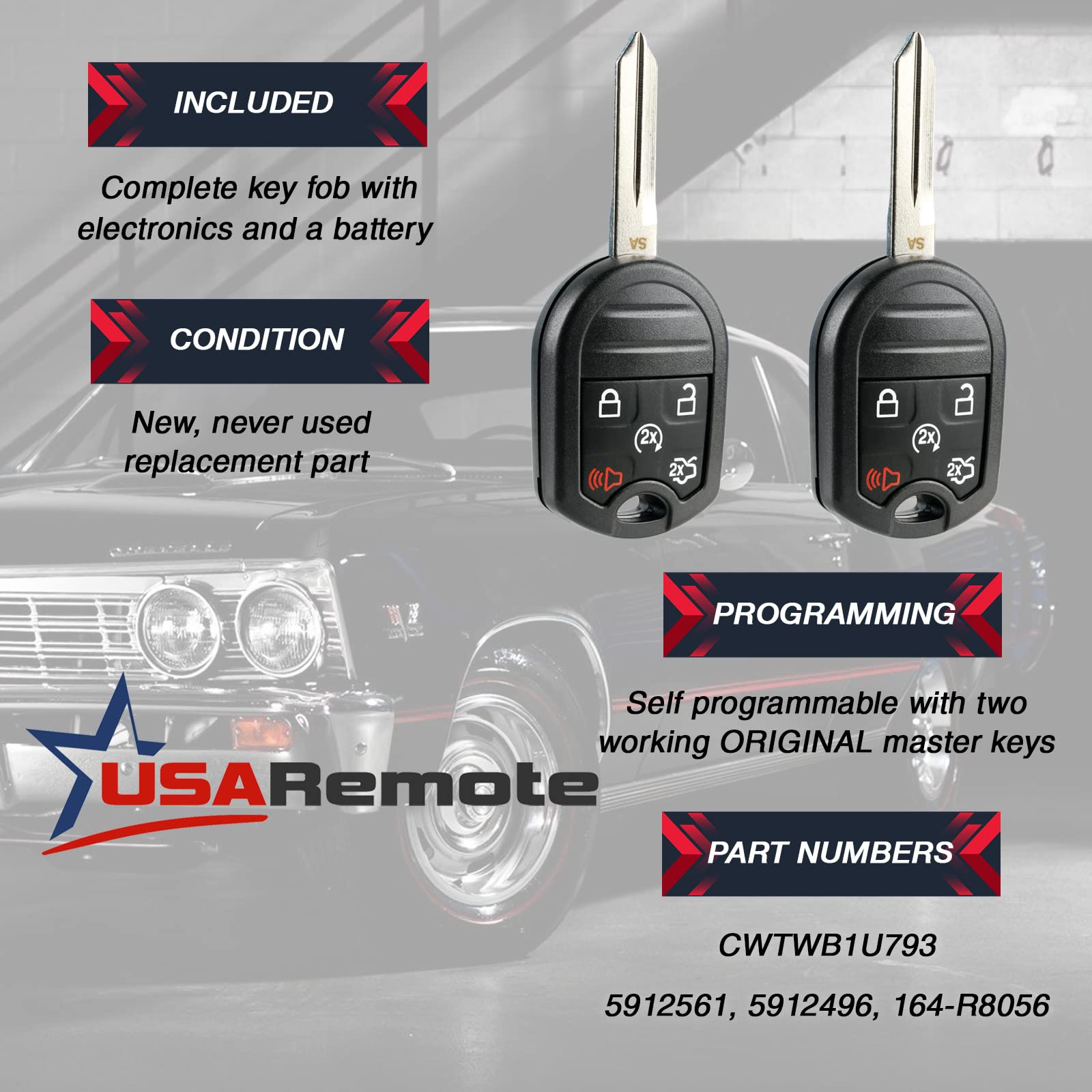 USARemote internal assembly showing circuit and ready-to-program benefit