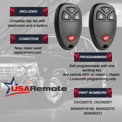 USARemote interior circuit board assembled with battery for immediate operation