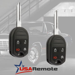 USARemote back label and battery visible for easy immediate use benefit