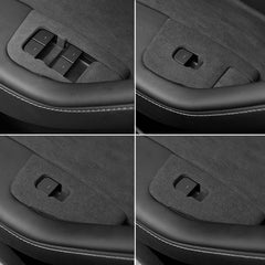 ushilife close-up suede texture showing soft touch and anti-glare benefit