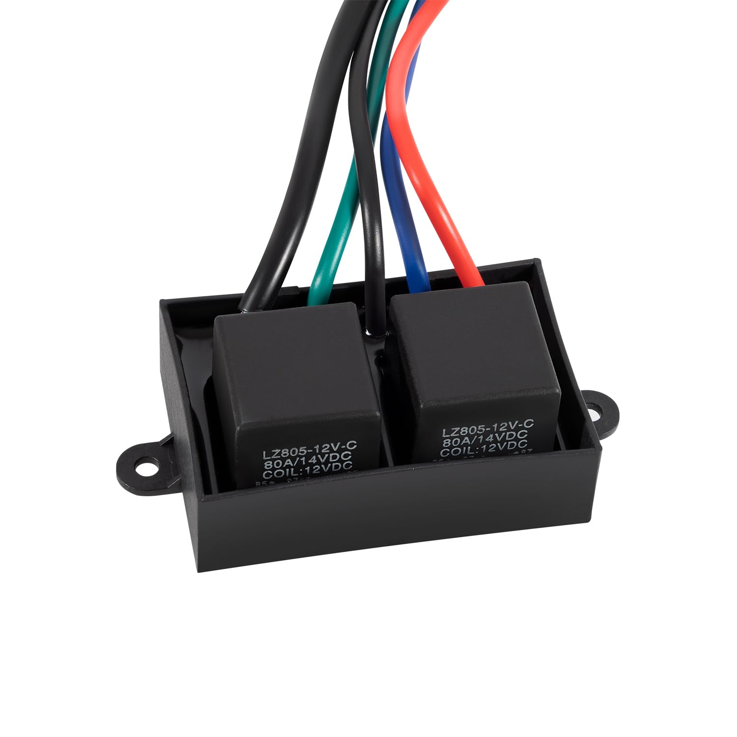 USSKYBOY harness installed on an ATLAS jack plate, illustrates correct fit and mounting benefit