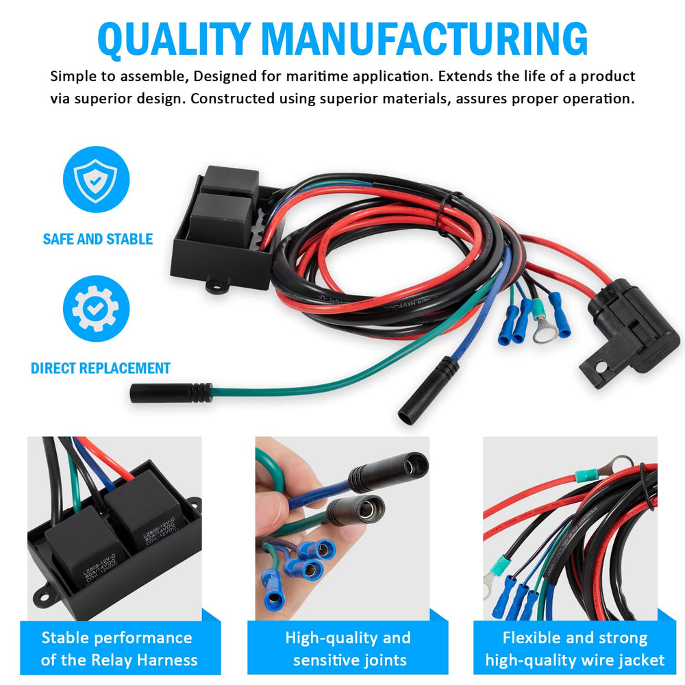 USSKYBOY full wiring layout showing lengths and branches, ensures correct reach and routing