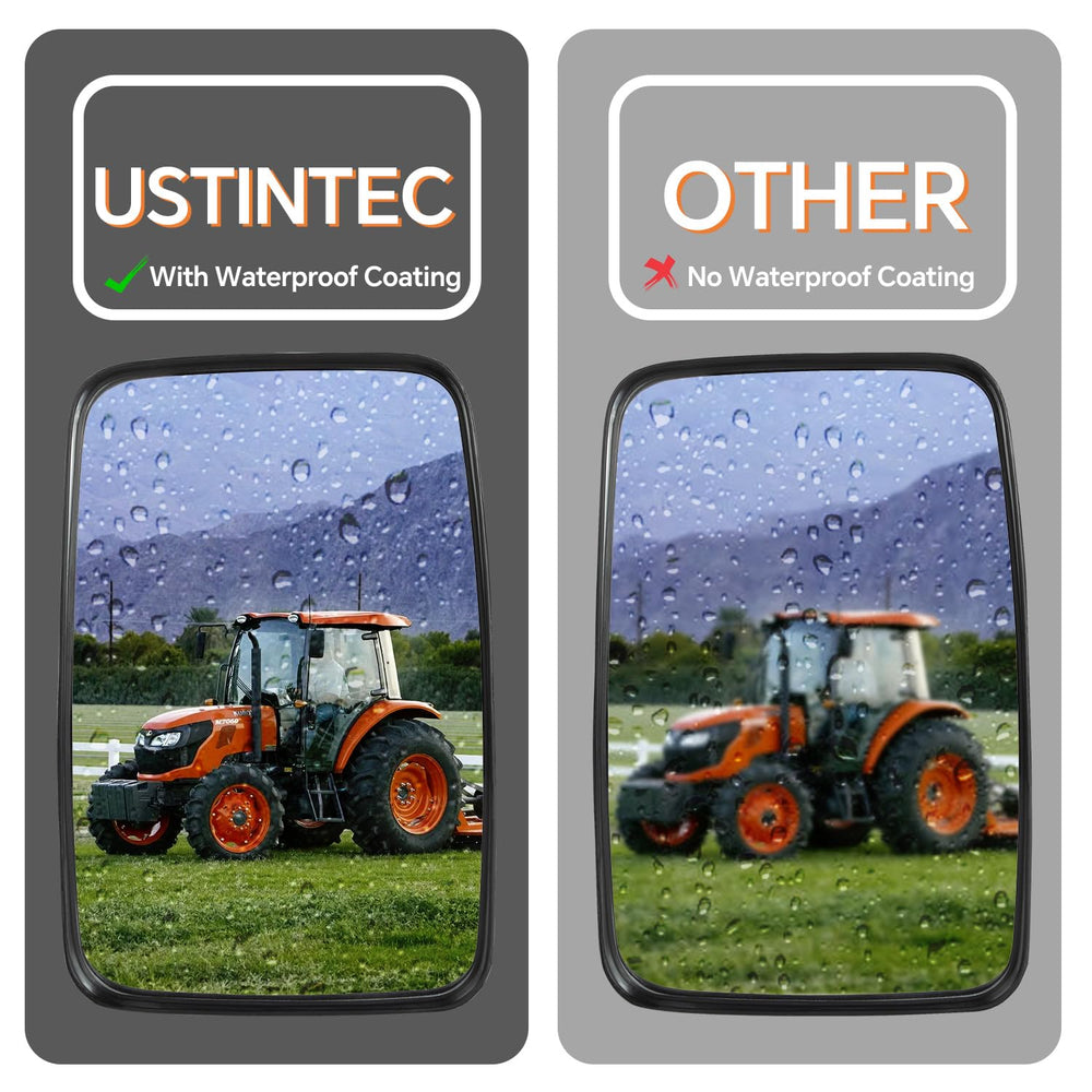 ustintec mirror label and stamped 3F260-53342 part number for match confirmation