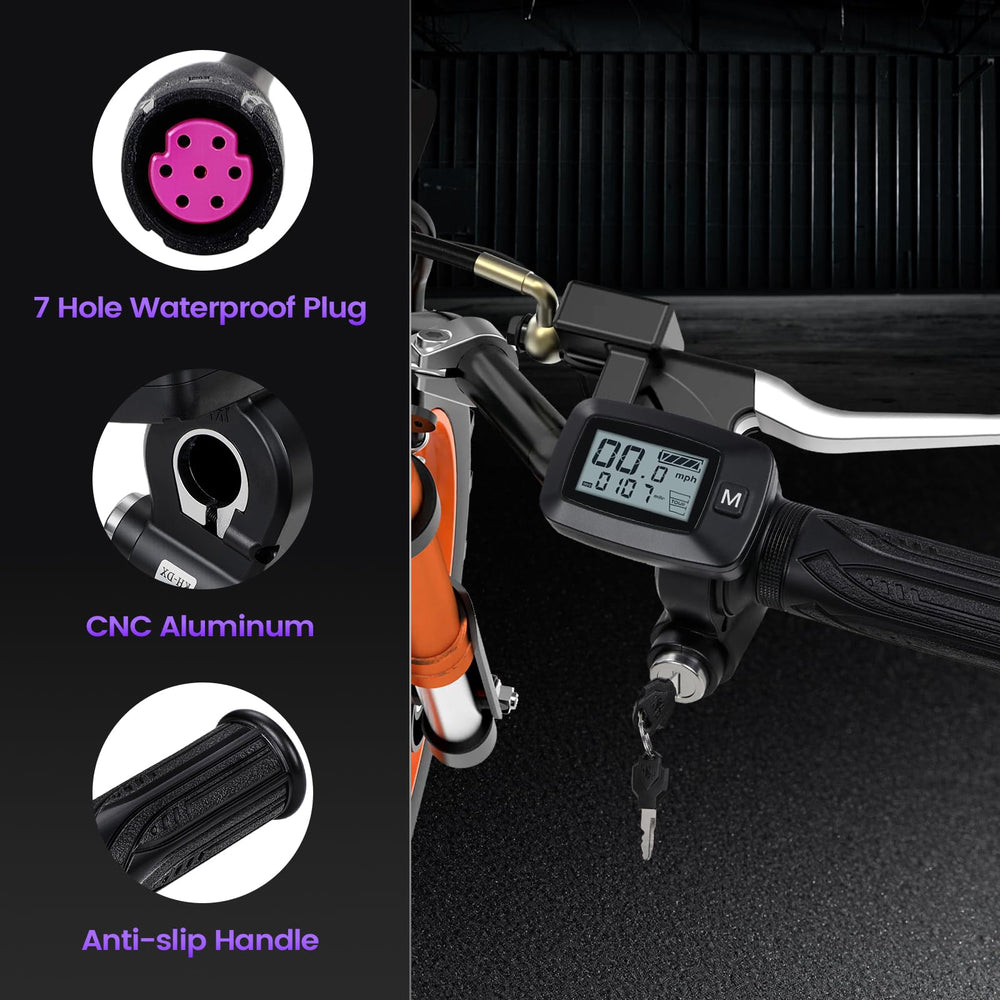 USTPO textured ABS housing close-up showing durable impact-resistant finish