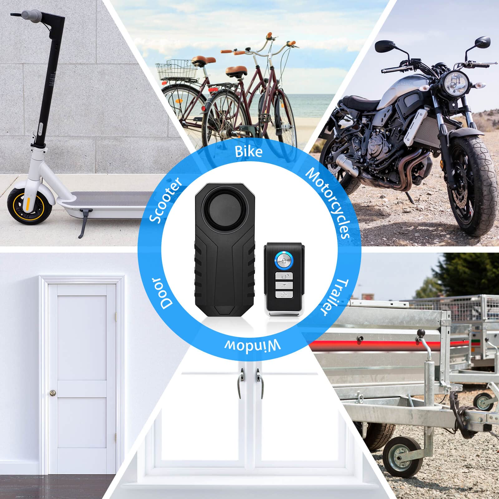 USUPERINK mounted on scooter frame demonstrating versatile mounting options