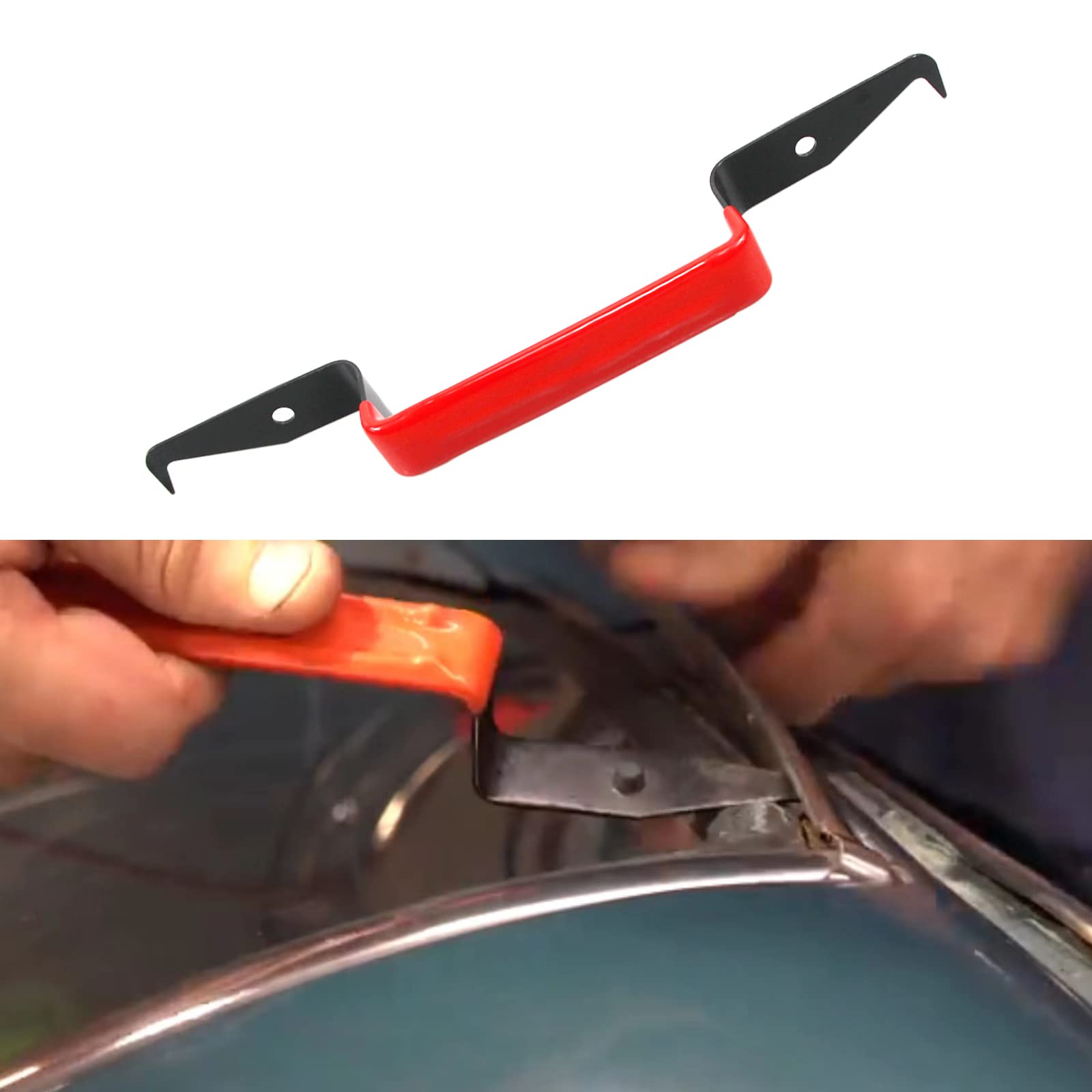 UTMALL trim pad remover held in hand removing interior trim without damage