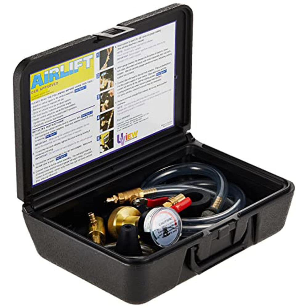 UView 550000 in-use refilling a vehicle cooling system to prevent airlocks
