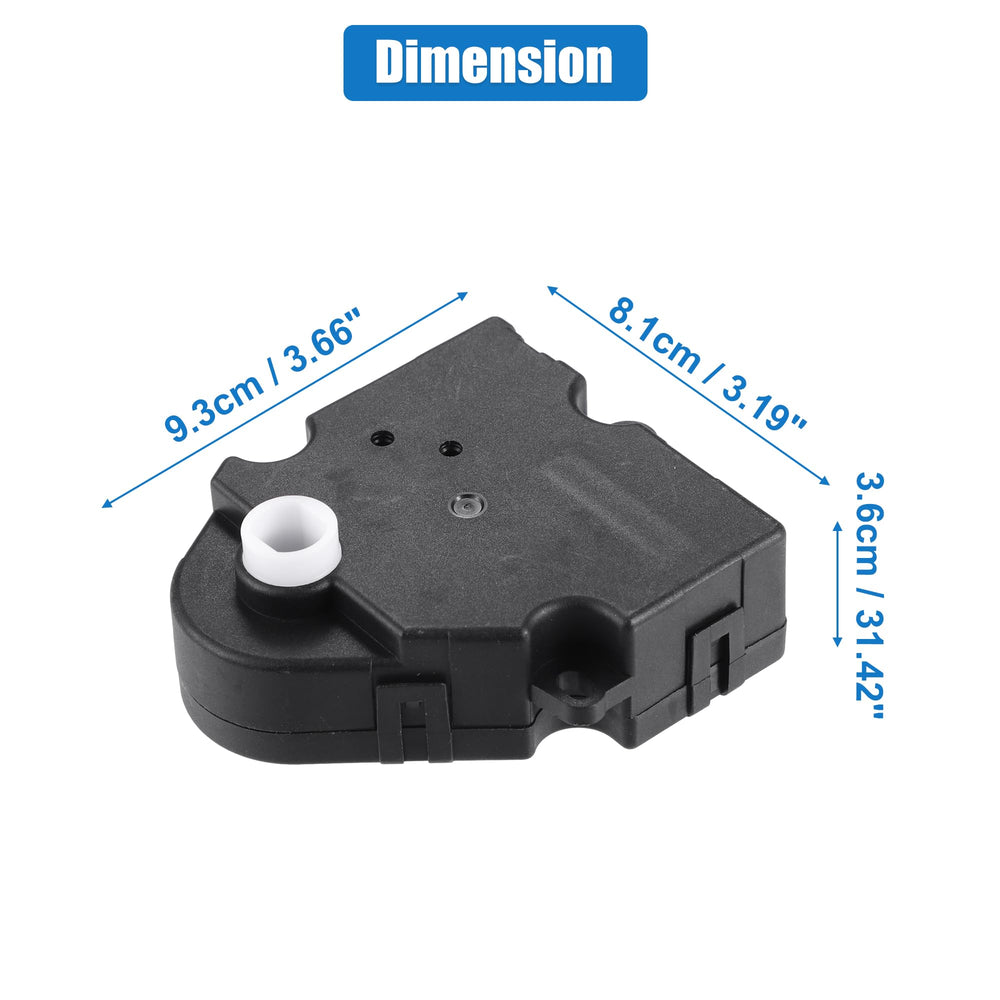 uxcell actuator pair in packaging — two-piece set for driver and passenger sides