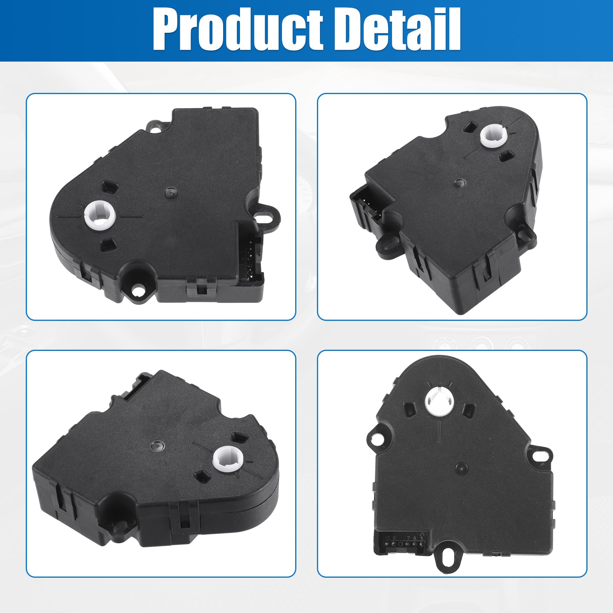 uxcell actuator installed in SUV interior — keeps cabin temperature responsive