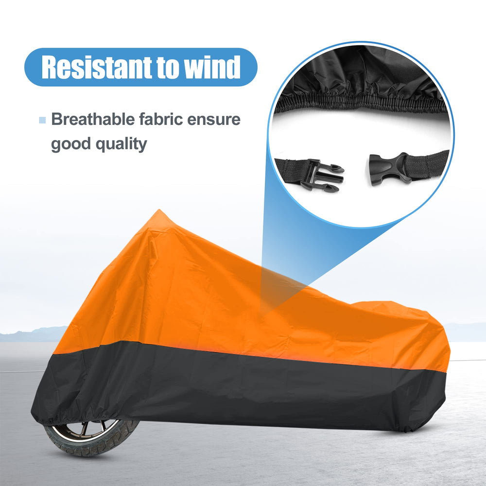uxcell elastic cord and buckle detail securing cover against wind