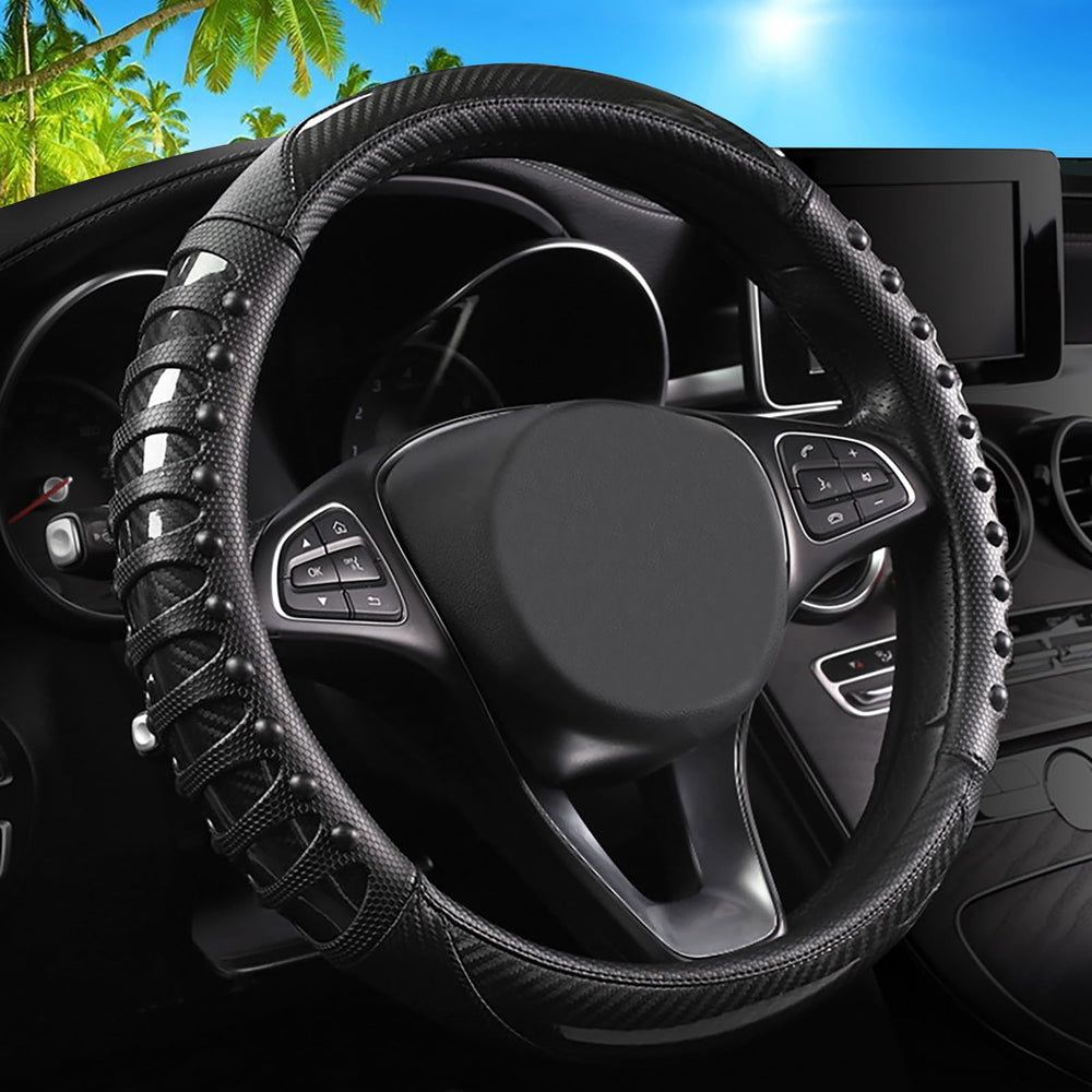vaitarkli front view of wheel cover showing design and fit benefits