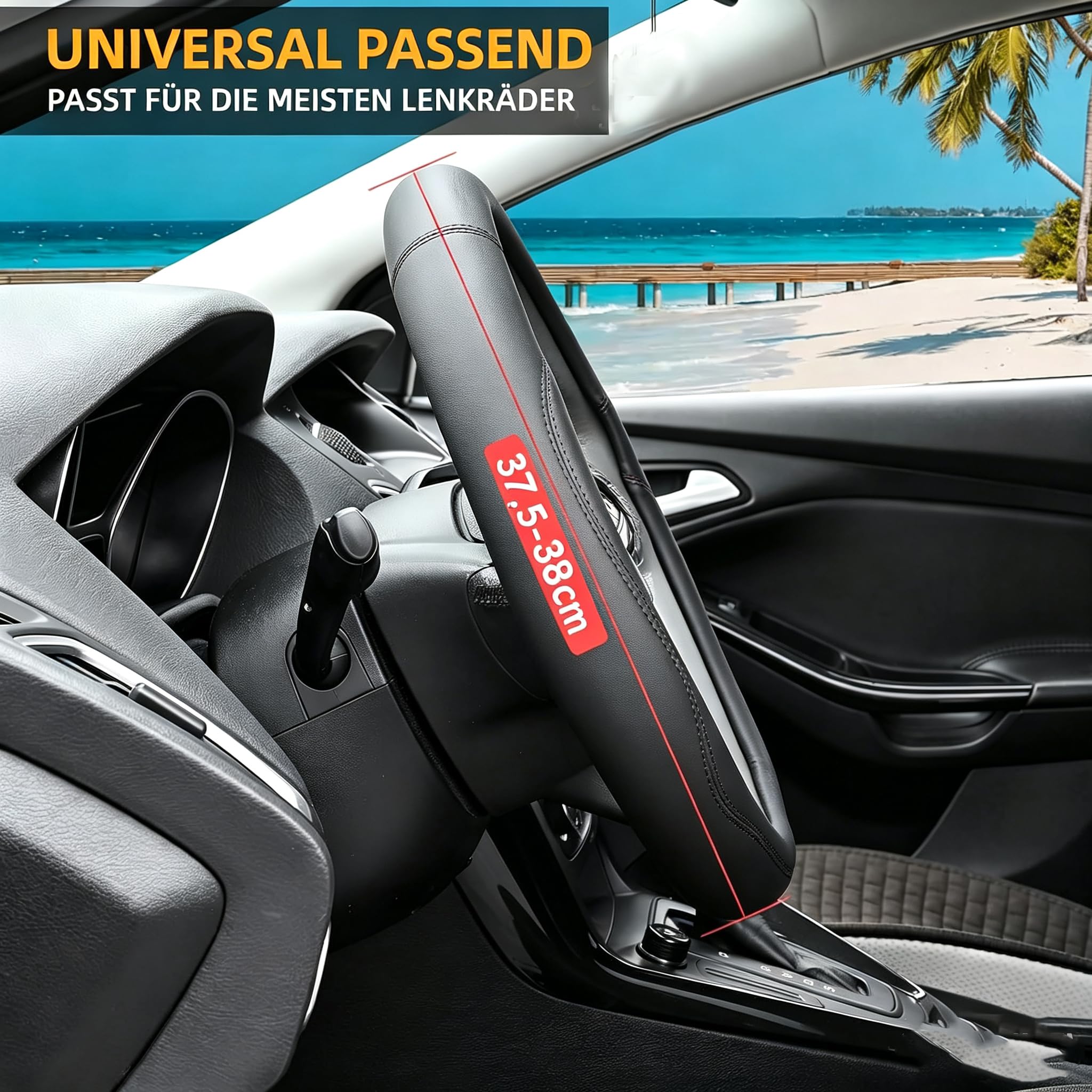 Valleycomfy in-car installation showing easy hands-on fit and safety