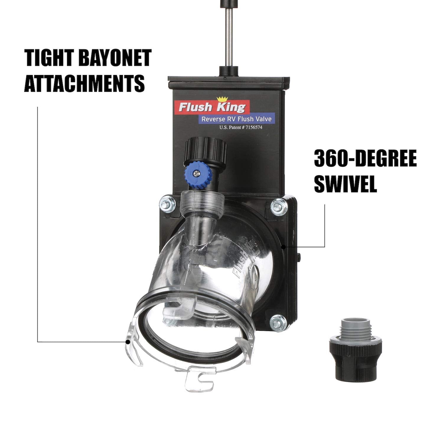 Valterra anti-siphon valve view showing backflow protection for potable water safety