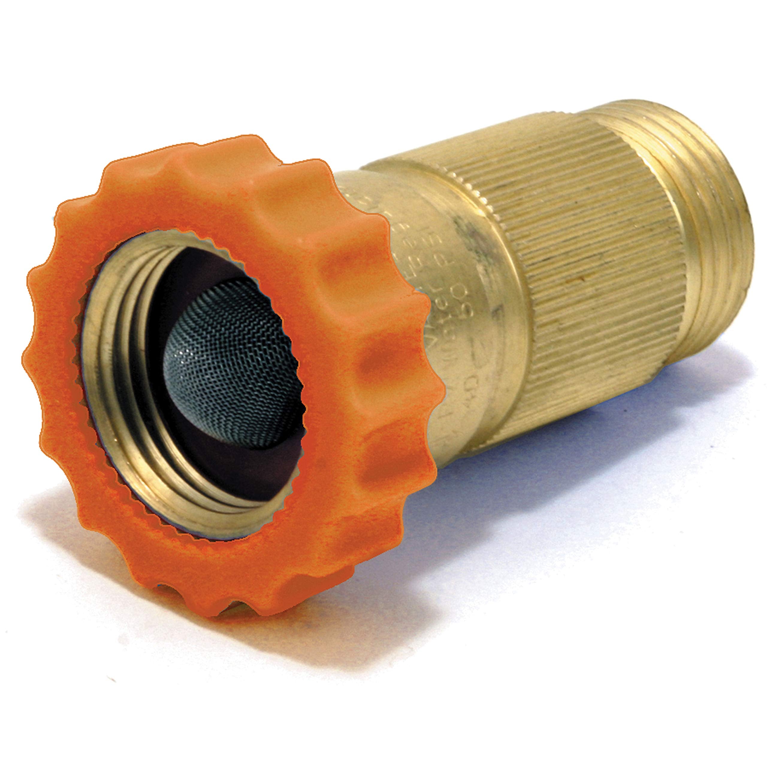 Valterra lead-free brass regulator front view showing robust construction and safety