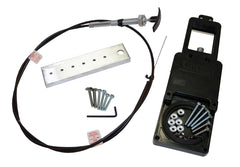 Valterra front valve assembly showing compact 3" valve and cable for neat installs