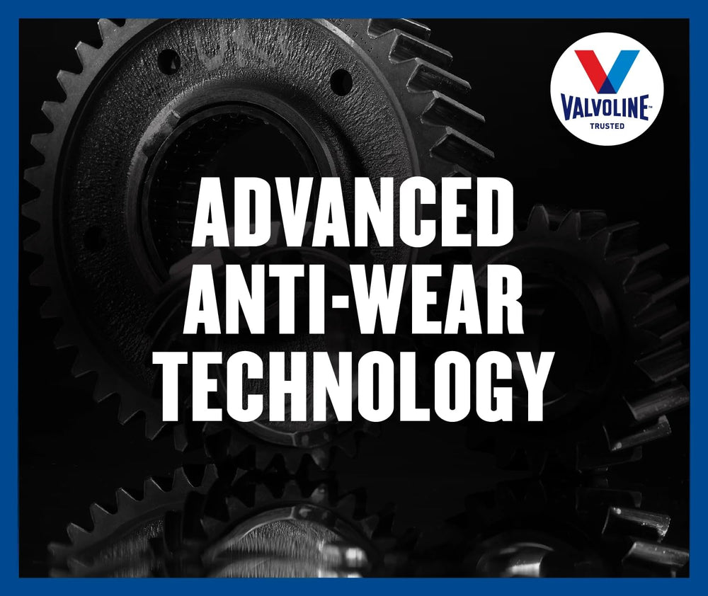 Valvoline bottle placed in engine bay showing application ease benefit