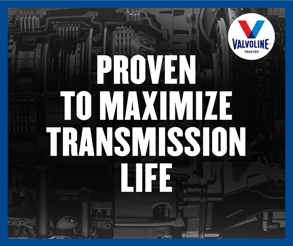 Valvoline swatch with specs showing technical reliability and trust benefit