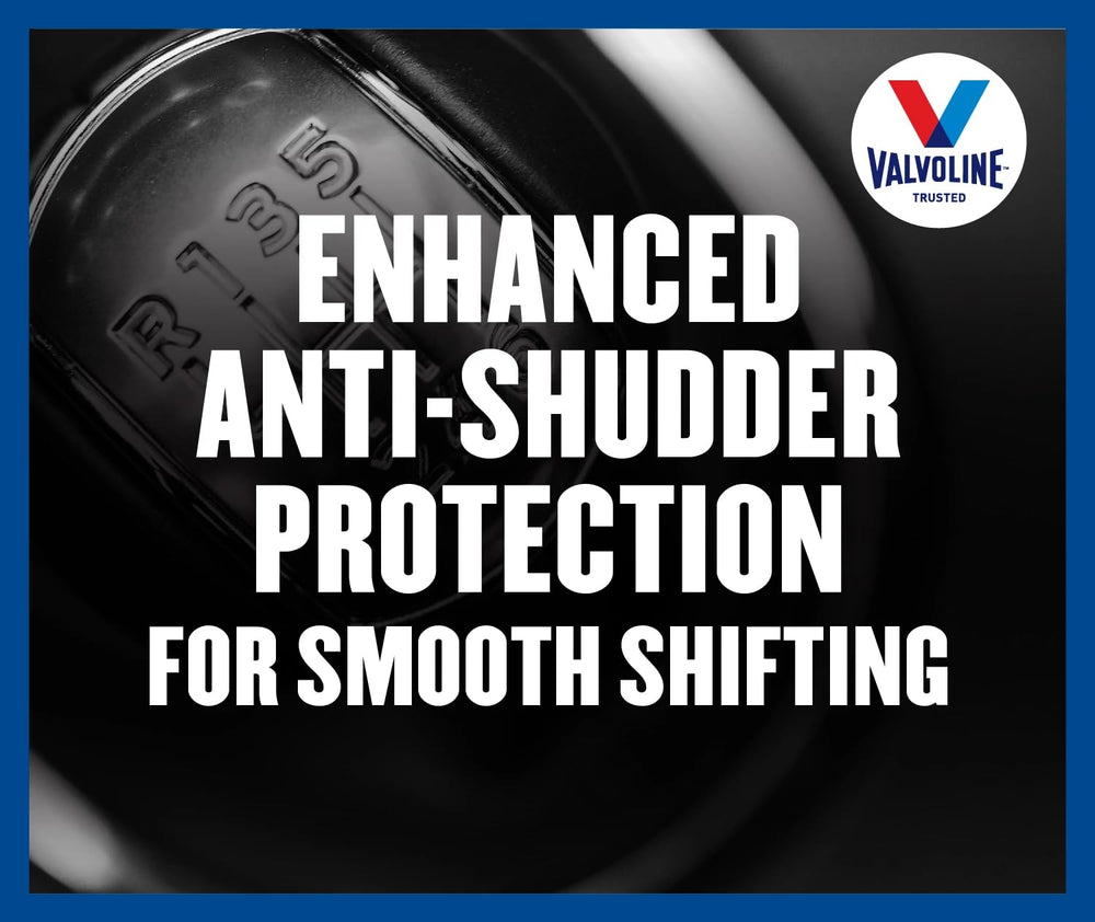 Valvoline bottle placed in engine bay to show fit and service use