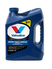 Valvoline bottle front showing product and broad compatibility benefits