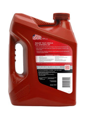 Valvoline MaxLife rear label with specifications and vehicle coverage details