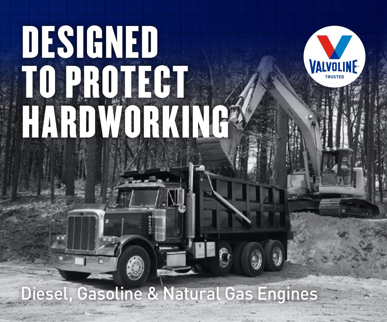 Valvoline product with Cummins endorsement badge emphasizing manufacturer approval