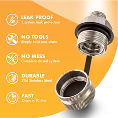 ValvoMax Viton O-rings detail offering heat and chemical resistance