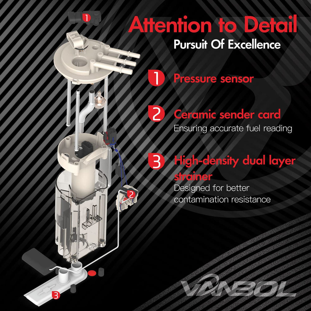 VANBOL pump next to hand showing scale and easy handling during installation