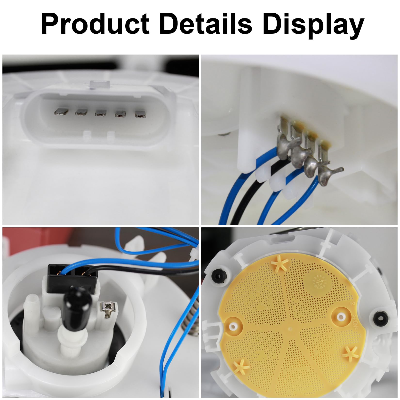 VANBOL wiring connector view showing OEM-style plug for easy installation benefit