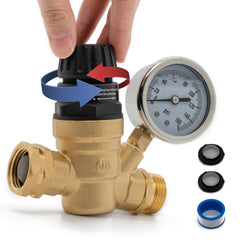 VANCOCO front view regulator showing compact durable design and protection