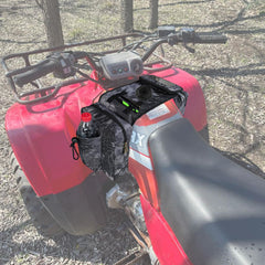 Vanlison close-up of waterproof polyester fabric protecting gear from rain