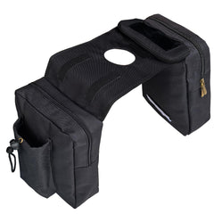 Vanlison open bag showing organized compartments for tablet tools and accessories