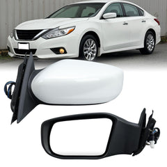 VANLOGY left driver side mirror front view showing fit and finish benefit