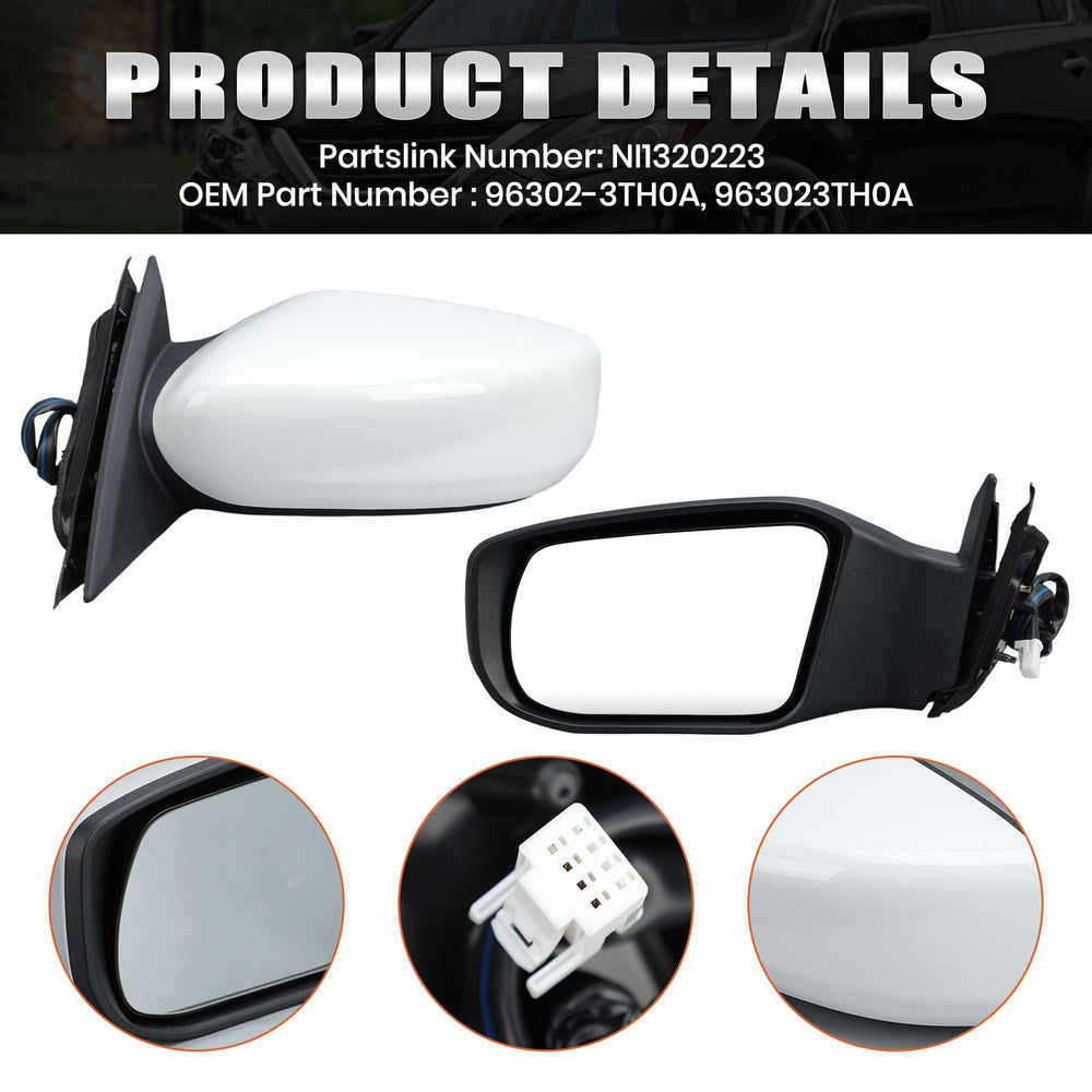 VANLOGY mirror glass detail showing waterproof fog-resistant benefit