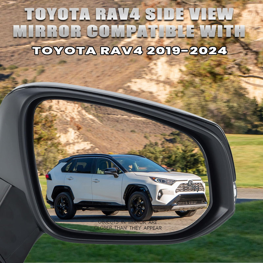 VANLOGY mirror installed on Toyota RAV4 showing restored function and appearance