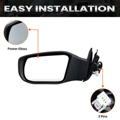 VANLOGY mirror ABS housing close-up showing durable construction benefit