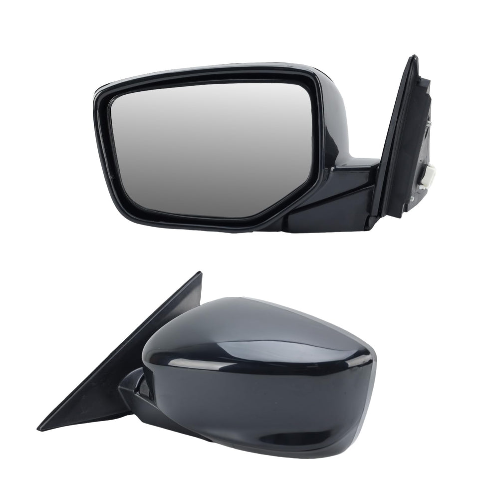 VANLOGY mirror size comparison next to ruler showing accurate dimensions