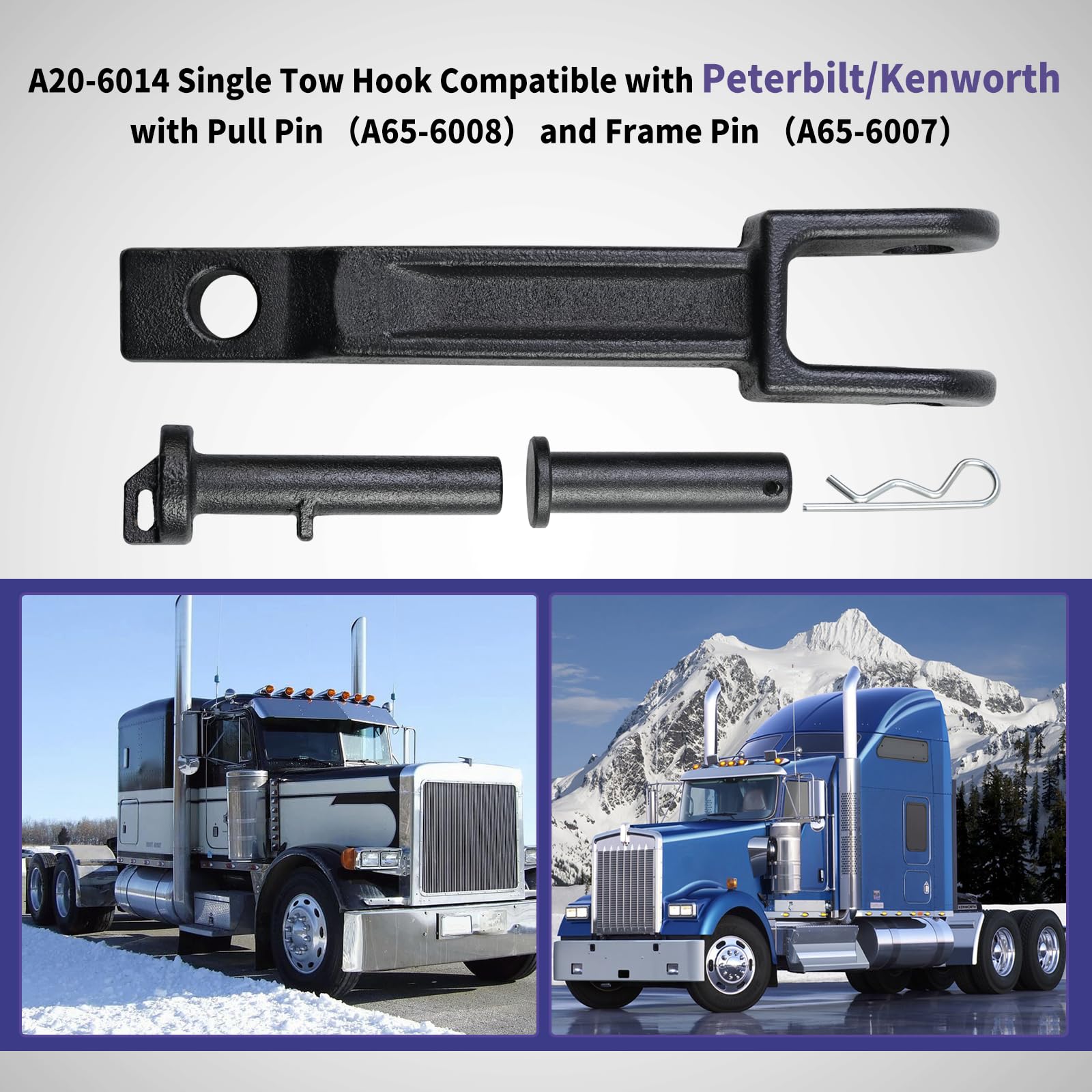 Vanshly pull pin A65-6008 close-up highlighting solid machining and easy removal