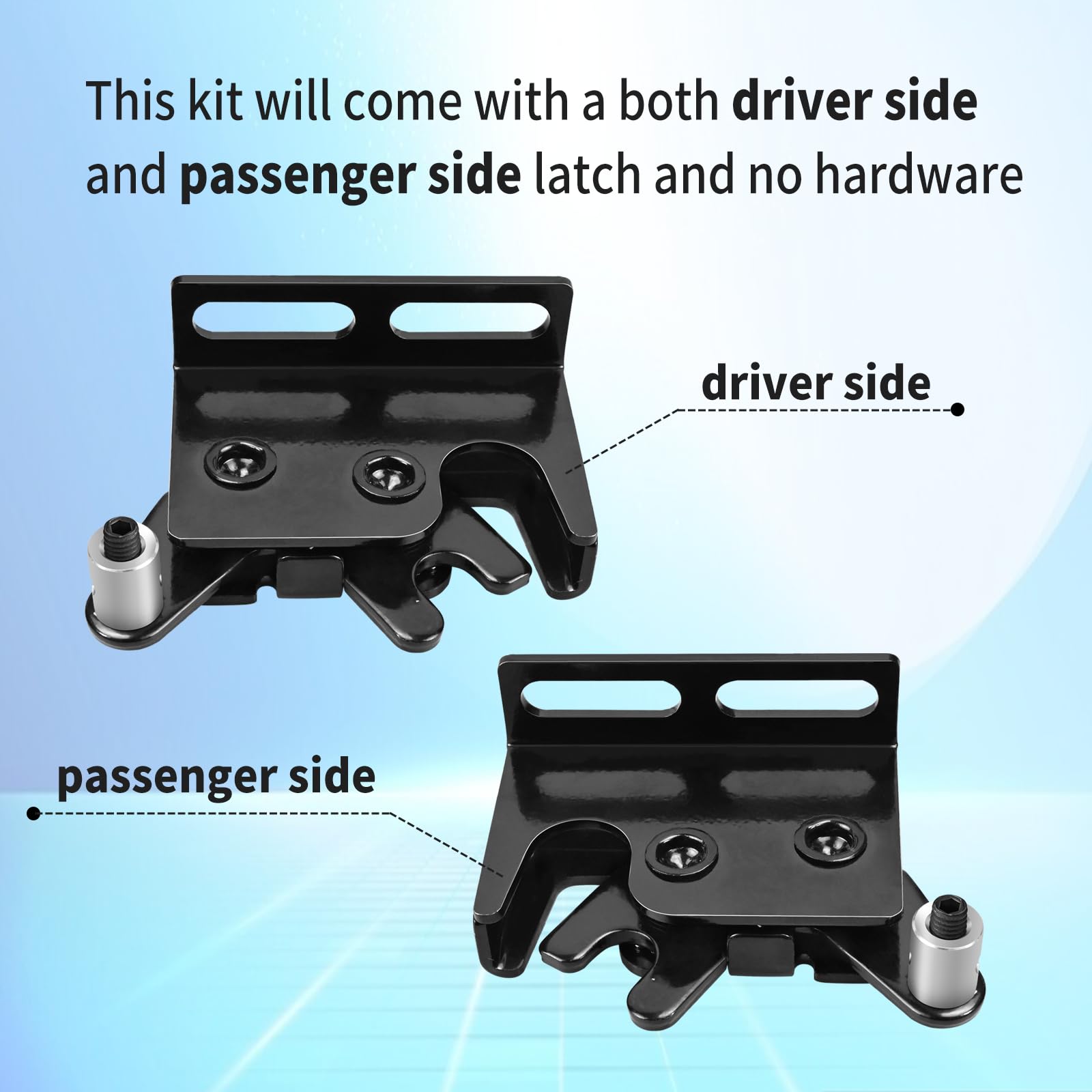 Vanshly latch on truck tail with cap closed showing reliable protection benefit