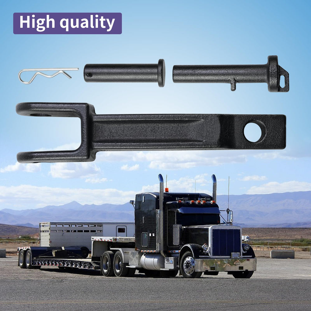Vanshly packaged kit with tow hook and pins ready for immediate installation