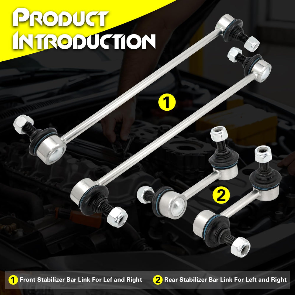 VANUODA rear links in packaging illustrating ready-to-install convenience and fitment