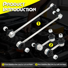 VANUODA rear links in packaging illustrating ready-to-install convenience and fitment