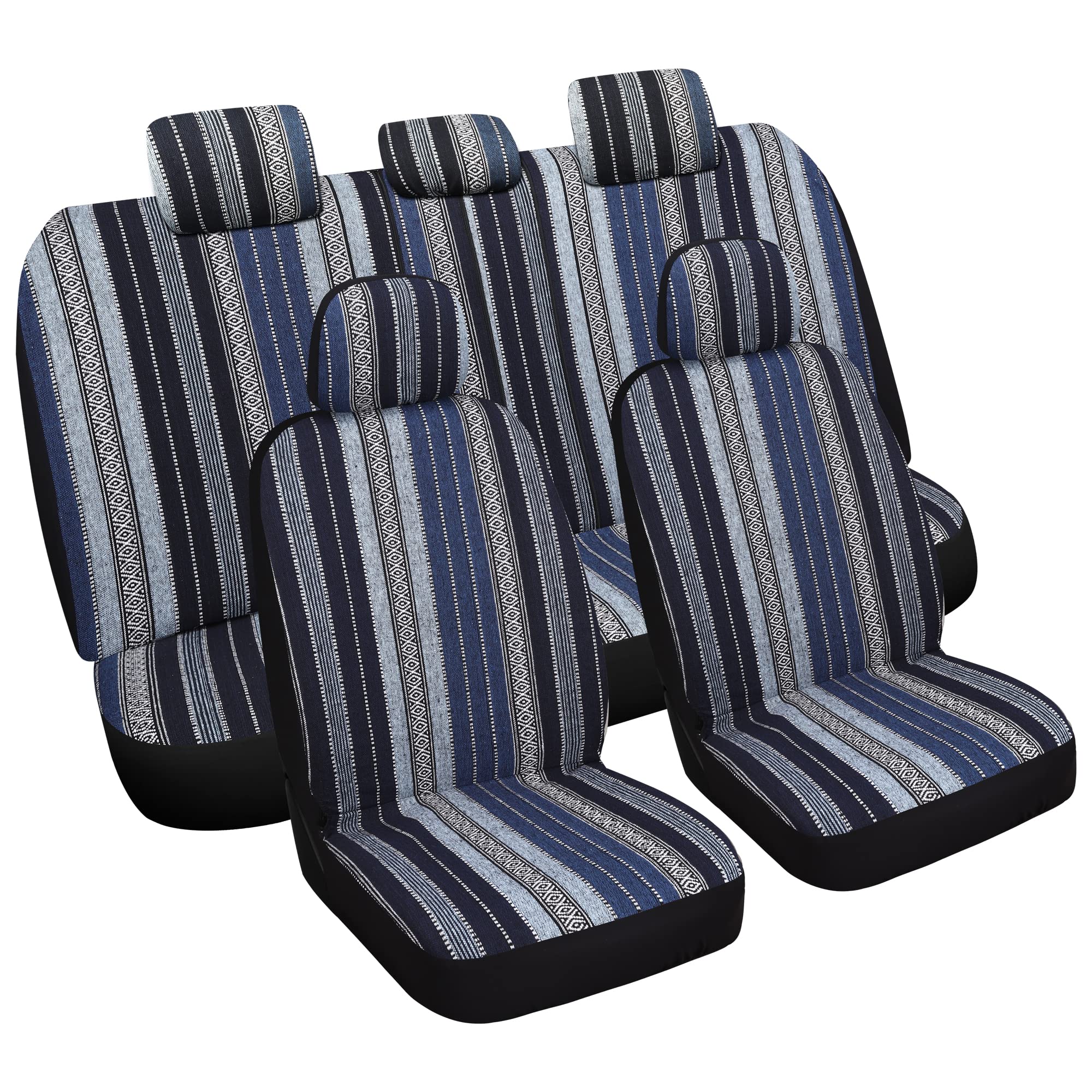 VarCozy front seat cover full view showing colorful protection and refreshed interior