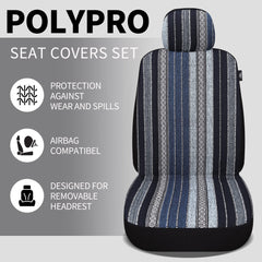 VarCozy seat cover installed in SUV demonstrating universal fit and style
