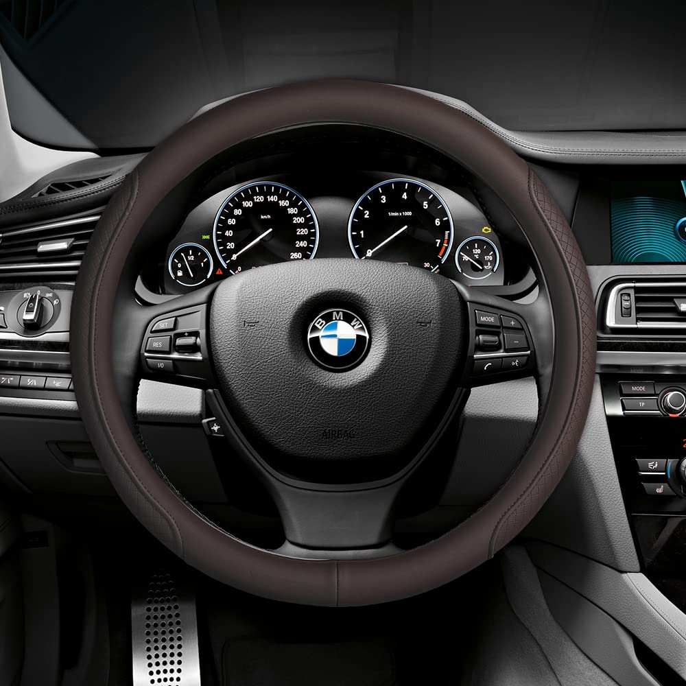 VARGTR installed on steering wheel in car, enhances control and interior look
